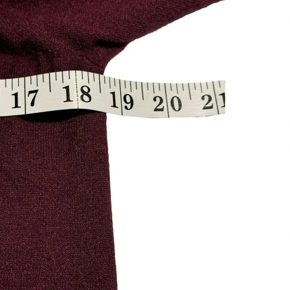 NEW Evolution Women's Small Red Burgundy Cardigan Sweater Lightweight Knit‎ NWT - Picture 6 of 7